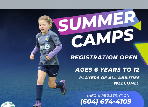 Register Now for Summer Camps!